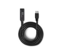 LINDY Câble USB USB 3.2 Gen1 USB-A mâle, USB-C® femelle 10.00 m noir 43376