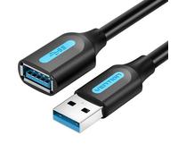 Vention Câble Rallonge USB 3.0 3M Câble Extension 5Gbps Mâle A vers Femelle A, Compatible avec Clavier, Souris, Clé USB, Hub USB, Disque Dur Externe, Imprimante, Scanner, Appareil Photo, Webcam