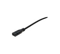 exertis Connect - Câble d'extension USB - 24 pin USB-C (M) pour 24 pin USB-C (F) - USB 3.1 Gen 2 - 1 m - noir