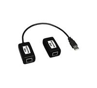 Eaton Tripp Lite Series 1-Port USB Over Cat5/Cat6 Extender Video Transmitter Receiver 150' - Câble de rallonge USB - USB - plus de CAT 5/6 - USB de type A 4 broches / USB de type A 4 broches -...