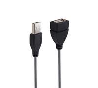 Rallonge USB A Mâle vers USB-A Femelle Accsup 1,8 m Noir