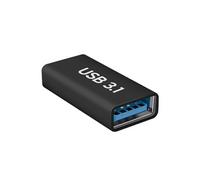 Rallonge USB C femelle vers USB 3.1 femelle Transferts rapide 5Gbps Compact noir