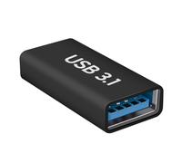 Rallonge USB C femelle vers USB 3.1 femelle Transferts rapide 5Gbps Compact noir