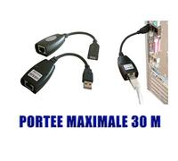 KALEA-INFORMATIQUE Rallonge USB Mâle Femelle Type Extender pour véhiculer Un Signal USB par Un câble réseau RJ45 sur Une Distance de 30M