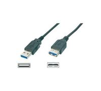 Rallonge USB - Marque - Modèle - 1,8m - Noir - USB 3.0 A mâle vers USB 3.0 A femelle