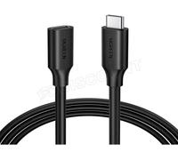 Rallonge USB Type C 3.0 uGreen - 1m M/F (Noir)