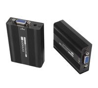 Rallonge VGA longue distance 492,1 ft 1080P 60Hz pour ordinateur portable, projecteur, moniteur