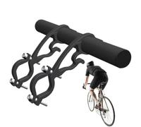 Rallonges de guidon de moto, extensions de guidon en d'aluminium | Double support de guidon avec pince de montage pour tachymètre, GPS, Sche
