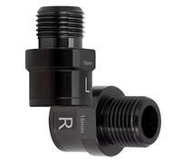 Rallonges de pédales de vélo, 16 mm en Acier chromé Moly, 1 Paire | Acier chromé Moly, s'adapte à la plupart des vélos standard, idéal pour les cyclistes aux jambes plus longues.