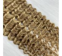rallonges de ruban Human Hair Extensions 18Inches Tape in Remy Curly Hair Bundles For Women 40G Extensions de cheveux(M27613)