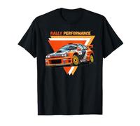 Rally Performance T-Shirt de Sport Automobile Voiture Course T-Shirt