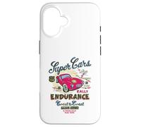 Rallye d'endurance de Super Cars d'époque d'un océan à l'autre Depuis 1956 Coque pour iPhone 16