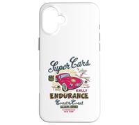 Rallye d'endurance de Super Cars d'époque d'un océan à l'autre Depuis 1956 Coque pour iPhone 16 Plus