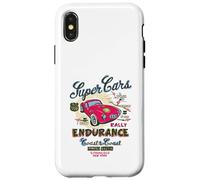 Rallye d'endurance de Super Cars d'époque d'un océan à l'autre Depuis 1956 Coque pour iPhone X/XS