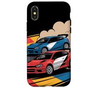Rallye Racing Cars Motorsport Drift Coque pour iPhone X/XS