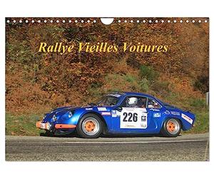 Rallye Vieilles Voitures (Calendrier mural 2027 DIN A4 vertical), CALVENDO calendrier mensuel: Rallye voitures des années 80