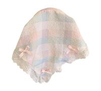 Ralondbey Bandeau à cheveux en dentelle avec nœud - Bandeau élégant pour cheveux - Bandanas de voyage - Accessoire de cheveux pour femme et fille