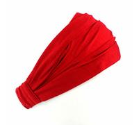 Ralondbey Bandeau tendance en coton pour femme - Couleur unie - Pour foulard de tête 3 i