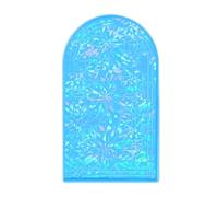 Ralondbey Moules en silicone pour moulage de résine époxy - Moule en silicone à suspendre au mur - Moule en silicone holographique - Moules en résine effet arc-en-ciel - Décoration murale