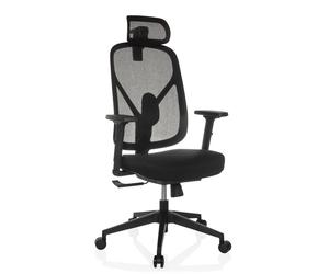 RALOO ECO - Siège de bureau de qualité professionnelle Noir