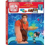 Ralph Breaks the Internet (Limited Edition Filmmaker Gallery & Storybook) [4K Ultra HD + Blu-ray + Digital HD]