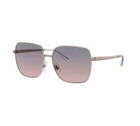 Ralph Femme Sunglass RA4142 - Couleur du Monture: Or rose brillant, Couleur de Lentille: Brun clair violet dégradé