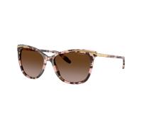 Ralph Femme Sunglass RA5203 - Couleur du Monture: Écaille de tortue rose, Couleur de Lentille: Dégradé marron