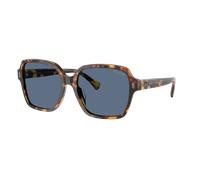 Ralph Femme Sunglass RA5304U - Couleur du Monture: Havana brillant, Couleur de Lentille: Bleu foncé