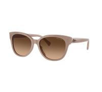 Ralph Femme Sunglass RA5305U - Couleur du Monture: Beige uni brillant, Couleur de Lentille: Brun