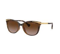 Ralph Femme Sunglass RA5309U - Couleur du Monture: Havana foncé brillant, Couleur de Lentille: Dégradé Marron