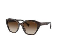 Ralph Femme Sunglass RA5315U - Couleur du Monture: Havana foncé brillant, Couleur de Lentille: Dégradé Marron