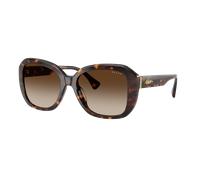 Ralph Femme Sunglass RA5321U - Couleur du Monture: Havana Marron brillant, Couleur de Lentille: Dégradé Marron