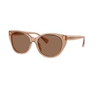 Ralph Femme Sunglass RA5324U - Couleur du Monture: Marron transparent brillant, Couleur de Lentille: Brun