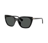 Ralph Femme Sunglass RA5330U - Couleur du Monture: Noir brillant, Couleur de Lentille: Gris clair