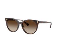 Ralph Femme Sunglass RA5331U - Couleur du Monture: Havana foncé brillant, Couleur de Lentille: Dégradé marron
