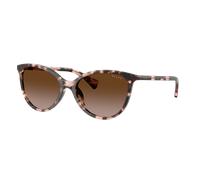 Ralph Femme Sunglass RA5339U - Couleur du Monture: Havana Rose, Couleur de Lentille: Dégradé Marron