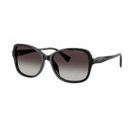 Ralph Femme Sunglass RA5351U - Couleur du Monture: Noir brillant, Couleur de Lentille: Dégradé Gris