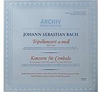 Ralph Kirkpatrick - Bach: Tripelkonzert a-moll BWV 1044 / Konzerte für Cembalo Nr. 4 BWV 1055 und Nr. 5 BWV 1056 [Vinyl LP] [Schallplatte]