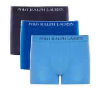 Polo Ralph Lauren Boxer Stretch 3 unités bleu marine/bleu clair Taille L