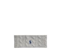 Ralph Lauren - Bandeau en laine et cachemire torsadé - Femme - Accessoires - Gris - Taille: ONE Size