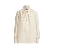 Ralph Lauren - Blouse Coupe Décontractée - Femme - Blouses et Chemises - Beige - Taille: 42 FR