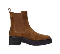 Ralph Lauren - Bottines en daim Adrianna - Femme - Chaussures - Brun - Taille: 40 EU