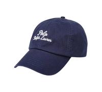 Ralph Lauren - Casquette marine avec visière Twill Ball - Homme - Accessoires - Bleu - Taille: ONE Size