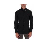 Ralph Lauren - Chemise Boutonnée Coupe Sur Mesure - Homme - Chemises - Noir - Taille: S