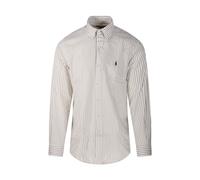 Ralph Lauren - Chemise Broadcloth Rayée Coupe Personnalisée - Homme - Chemises - Multicolore - Taille: L