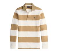 Ralph Lauren - Classic Fit Khaki-Collar Rugby Shirt - Homme - Tops - Multicolore - Taille: XL