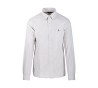 Ralph Lauren - Custom Fit Striped Oxford Shirt - Homme - Chemises - Multicolore - Taille: L