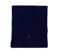 Ralph Lauren Écharpes Hommes Noir Écharpe avec broderie logo, multicolore, Taille unique