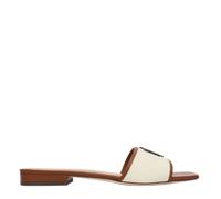 Ralph Lauren, Femme, Chaussures, Beige, Taille: 41 EU Everley Slide Sandal