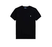 Vêtements Polo Ralph Lauren T-shirt col rond jersey de coton 211898698 pour Femme M Noir
